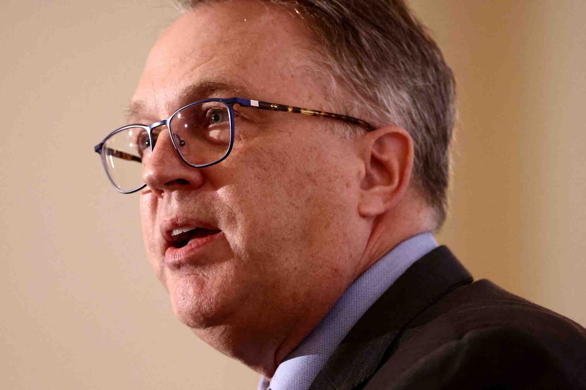 Le president de la reserve federale de new york, john williams, s'adresse a l'economic club of new york