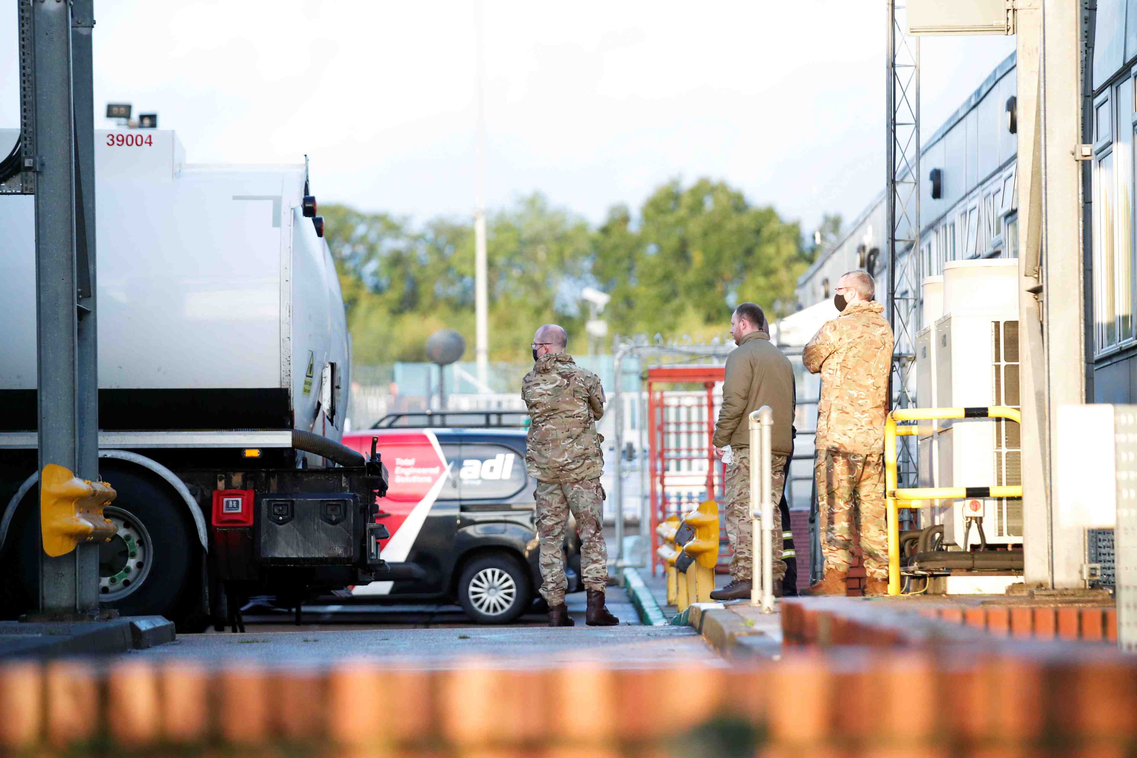 Royaume-uni: l'armee deployee face a la penurie de carburant