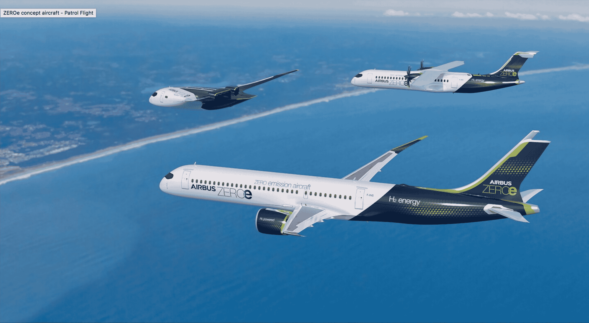 zero emission airbus