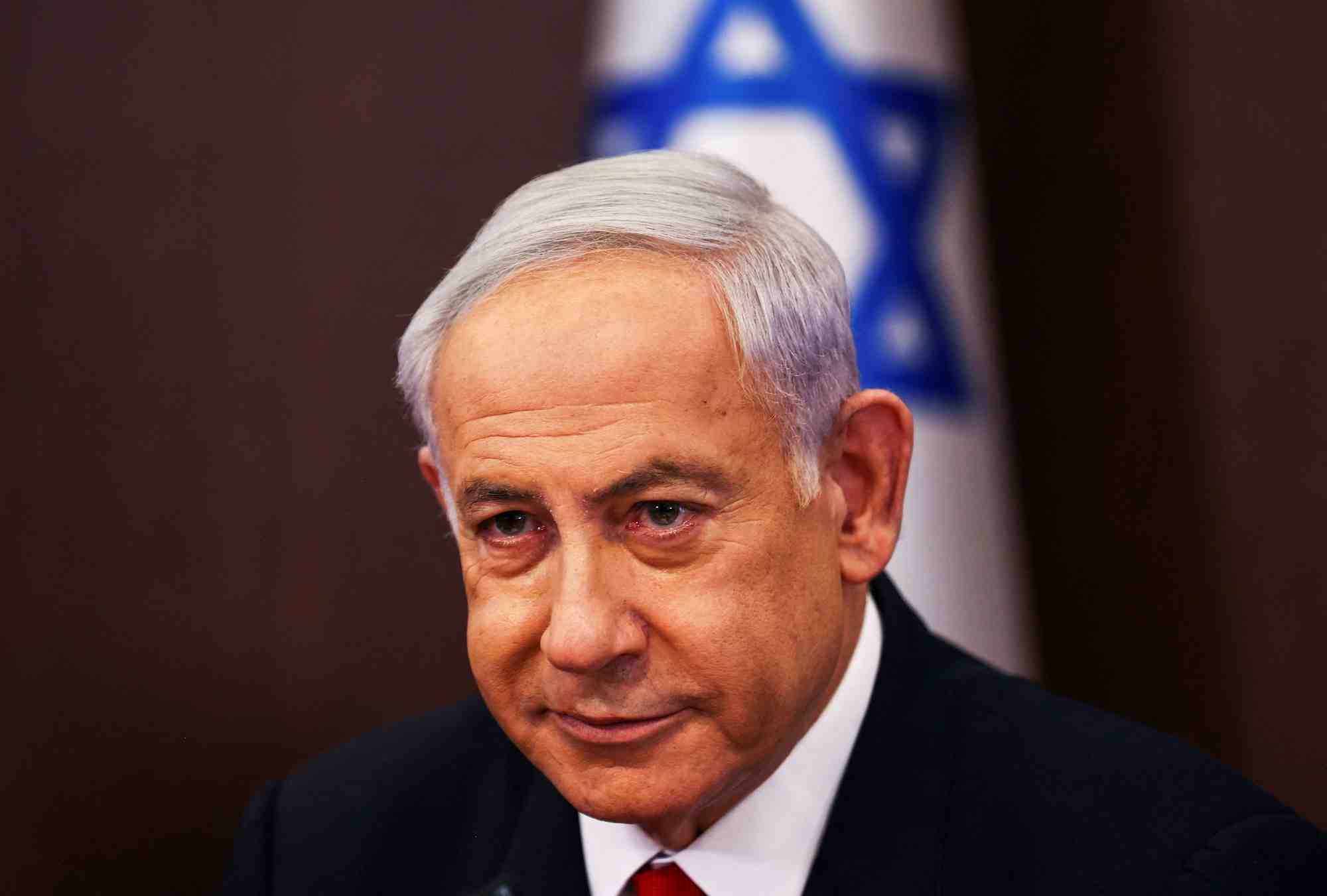 Photo du premier ministre israelien benjamin netanyahu