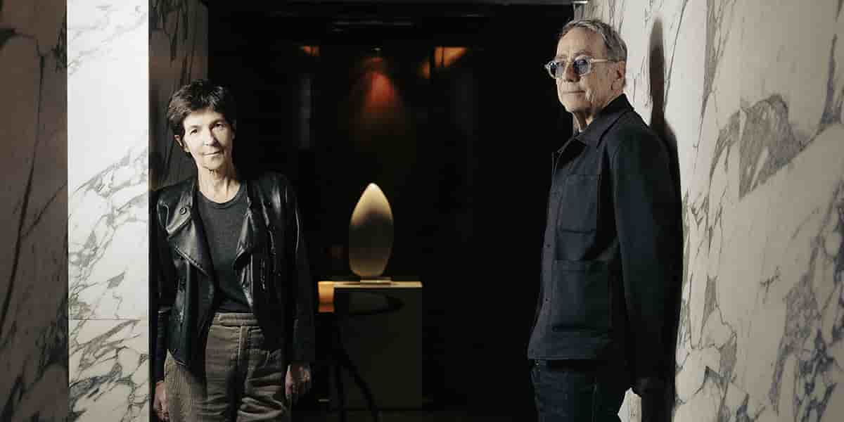 Christine Angot et Alain Chamfort