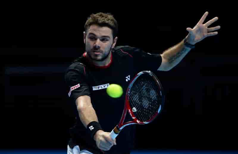 Tennis: Stanislas Wawrinka, un pied en demi-finale du Masters