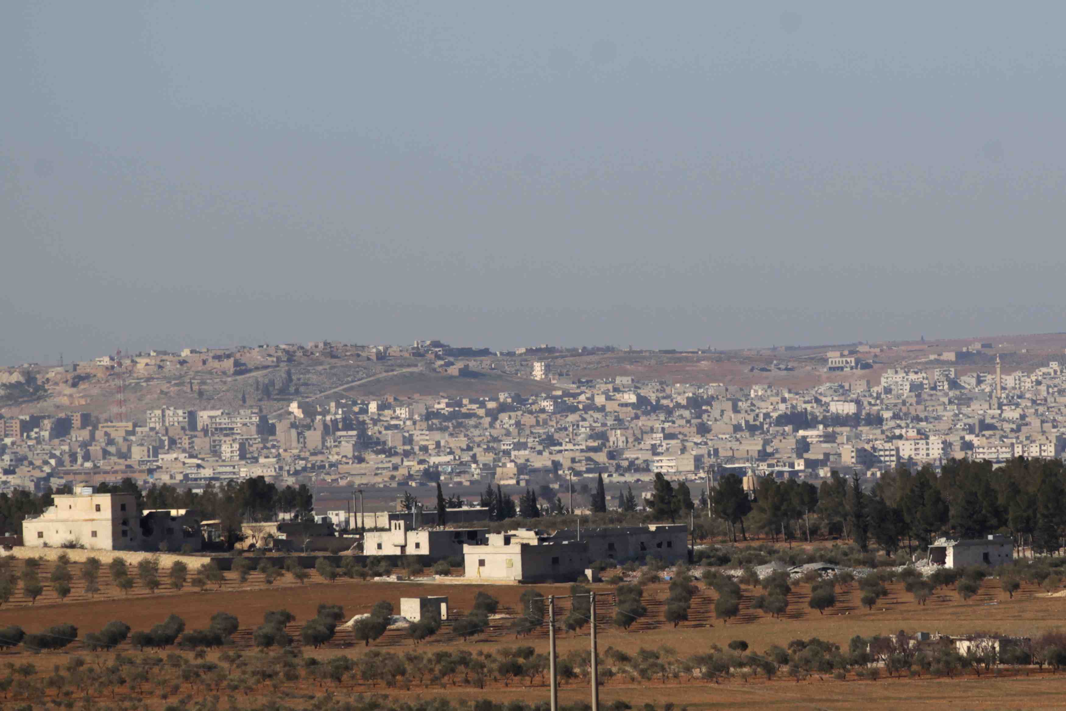 L'armee syrienne progresse rapidement au sud d'al bab