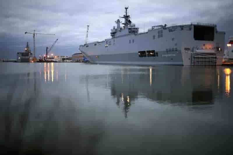 Paris et moscou proches d'une annulation du contrat mistral