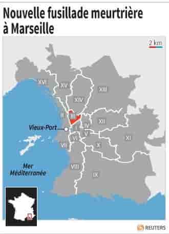 Un mort dans une fusillade a marseille