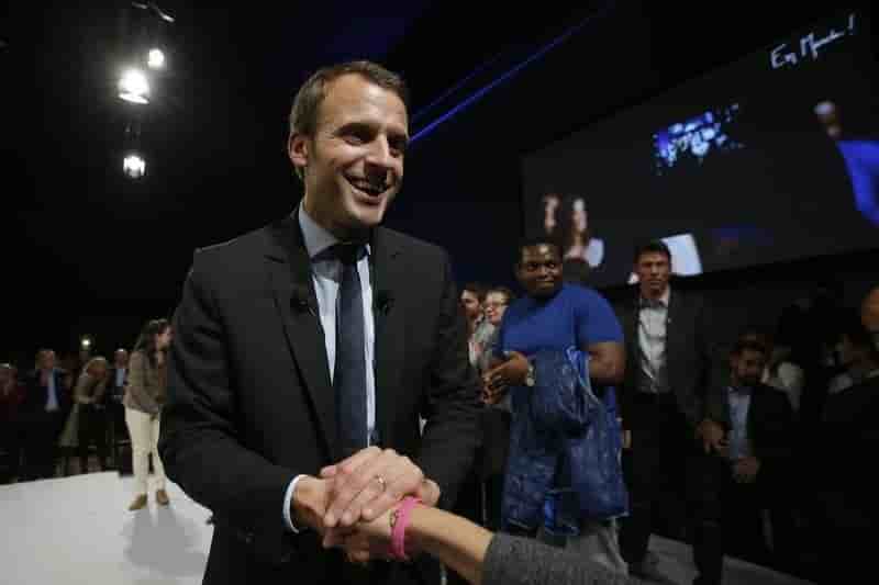 Emmanuel macron esquisse sa "societe du choix" au mans