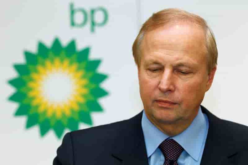 Reduction de 40% de la paie du patron de bp en 2016