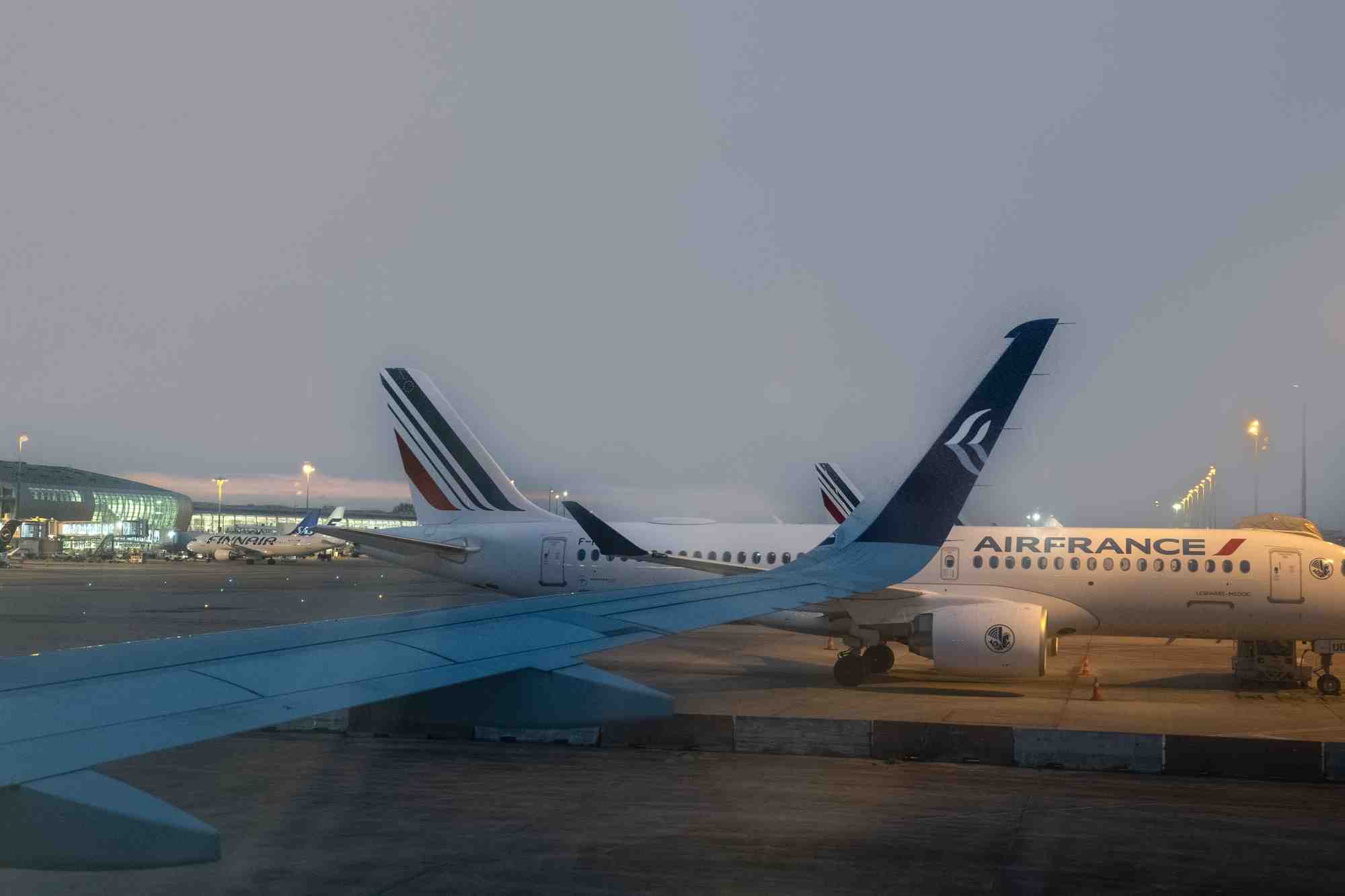 ROissy-CDG, tarmac, Air France, avions, aérien, hub, correspondance
