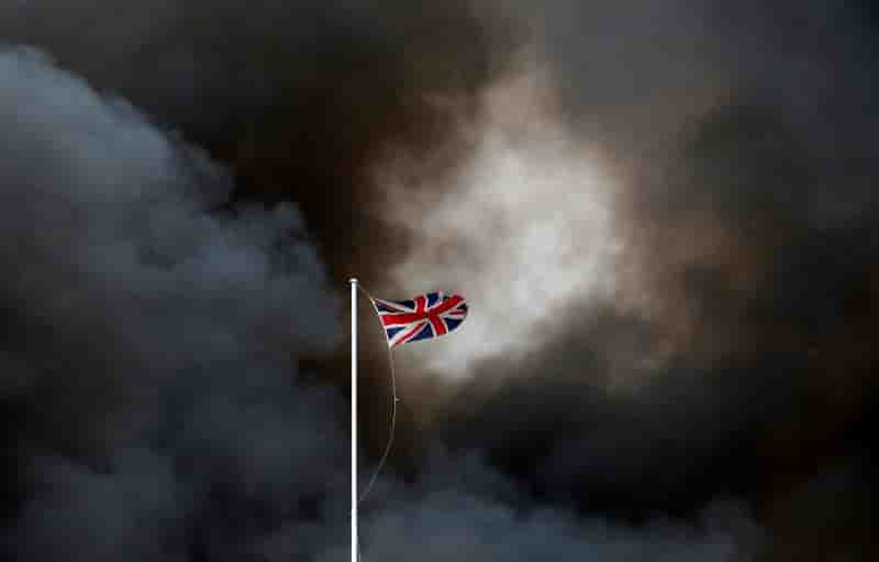 Recul de la production industrielle britannique en decembre
