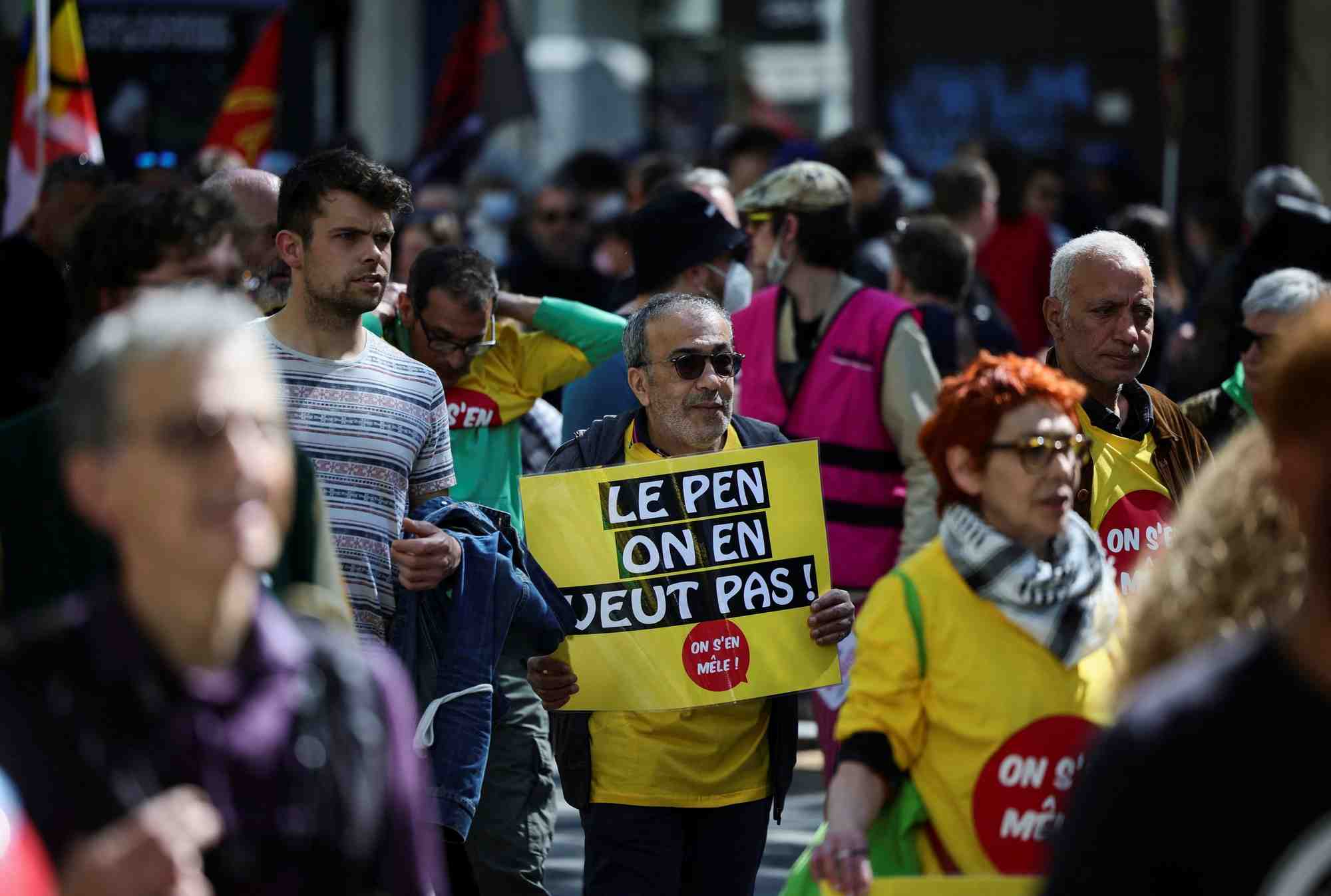 France 2022: manifestations contre l'extreme droite dans une trentaine de villes