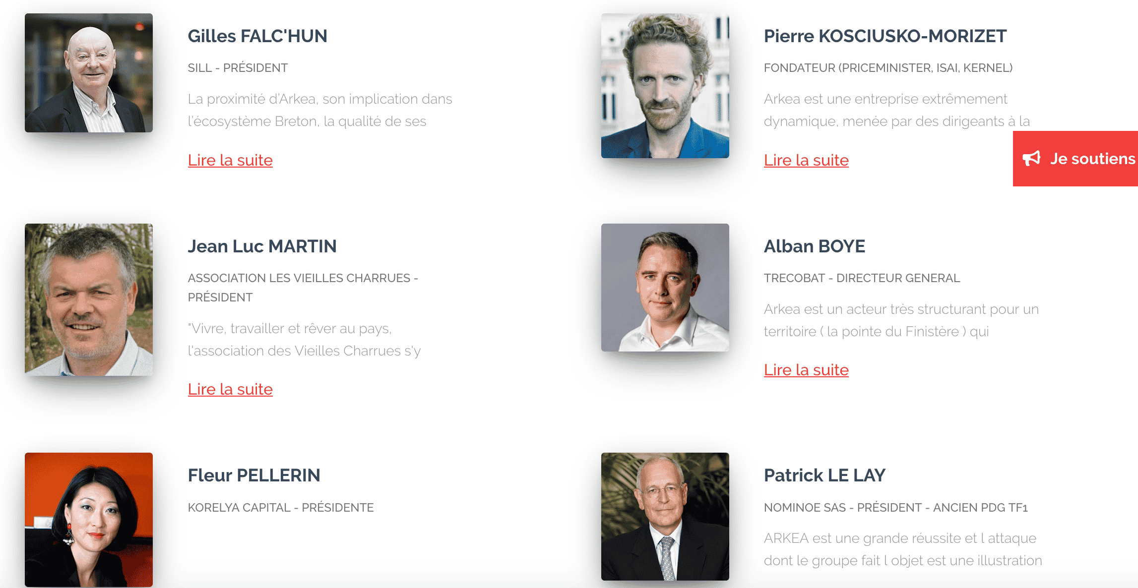 Arkéa pétition soutien