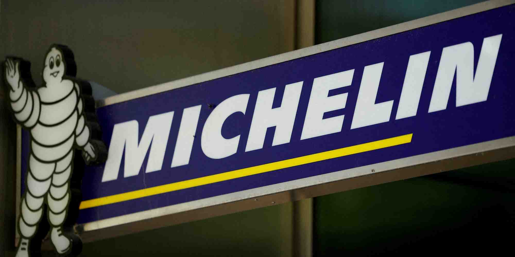 Le logo du fabricant de pneus francais michelin