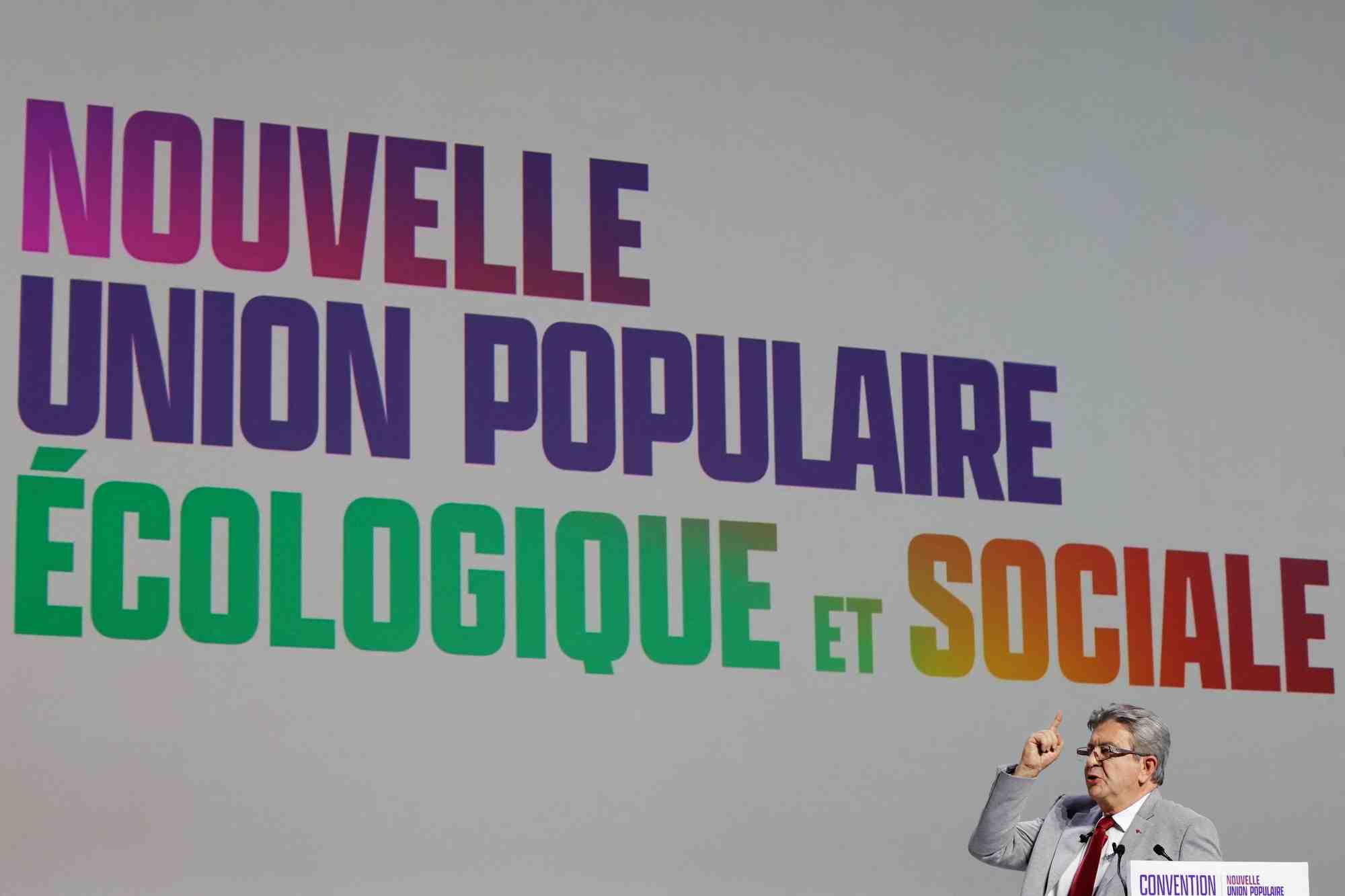 La nupes presente son "programme partage" en vue des legislatives