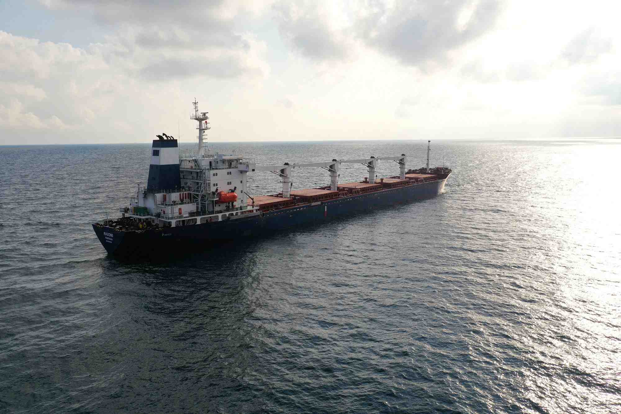 L'acheteur du premier cargo de cereales ukrainiennes refuse le chargement