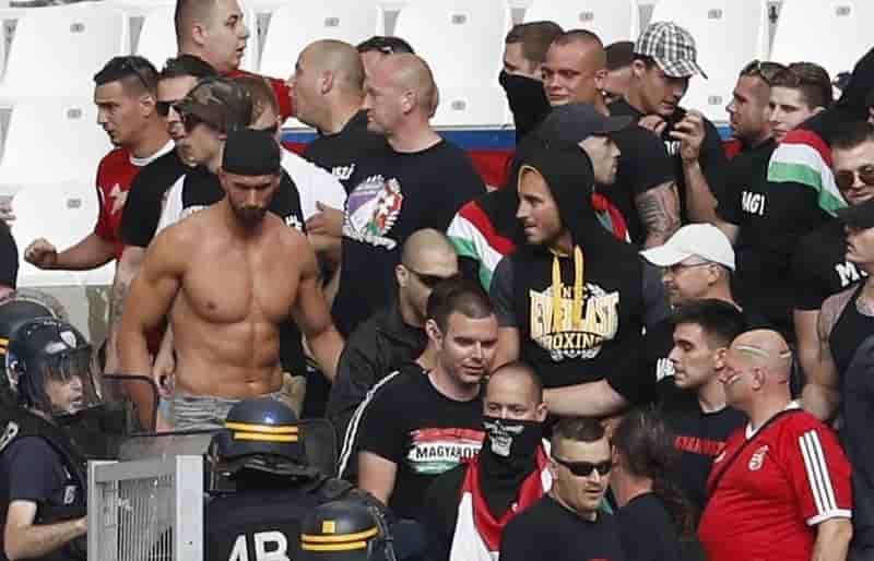 Des peines avec sursis pour plusieurs supporters hongrois