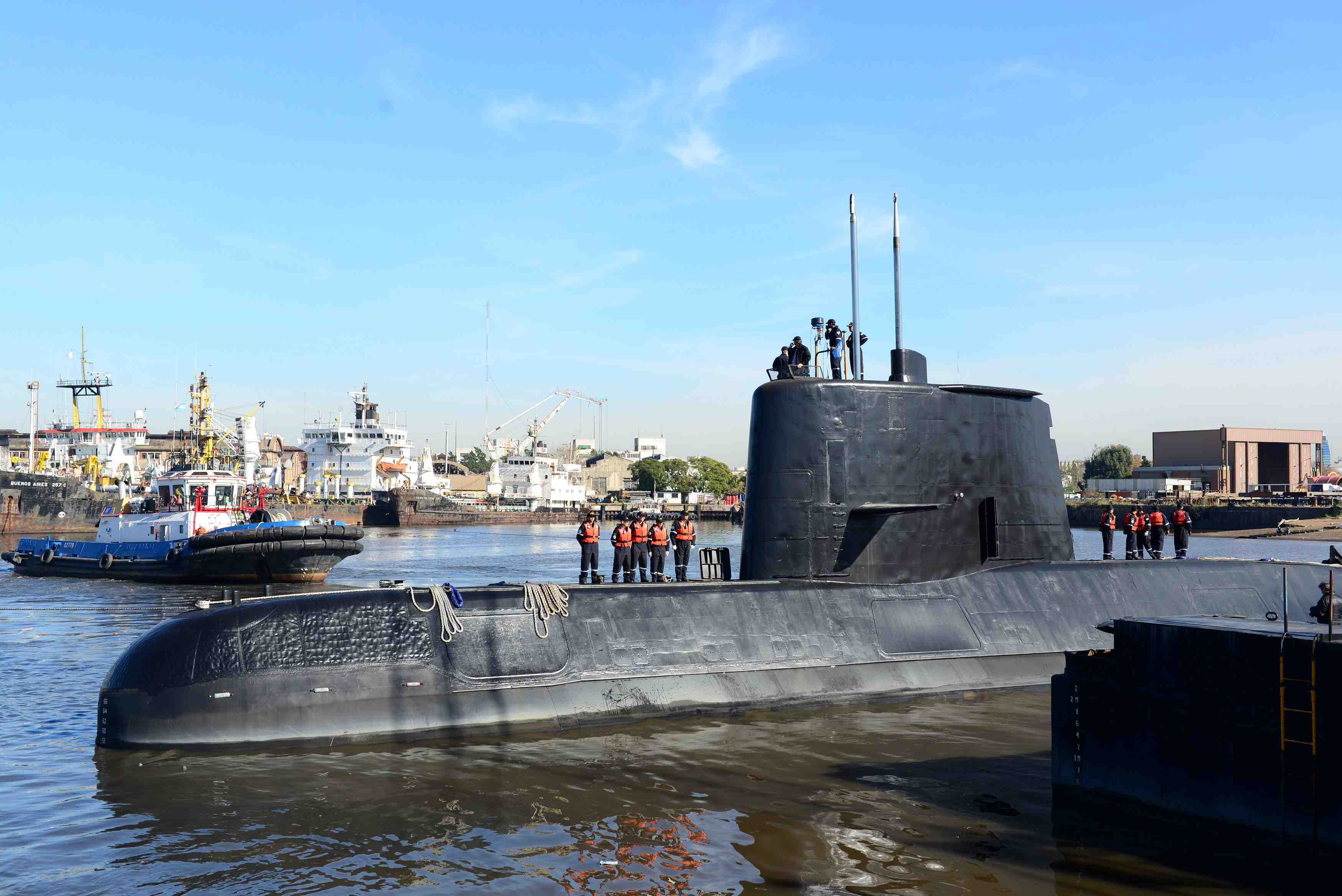 La marine argentine sans nouvelles d'un sous-marin