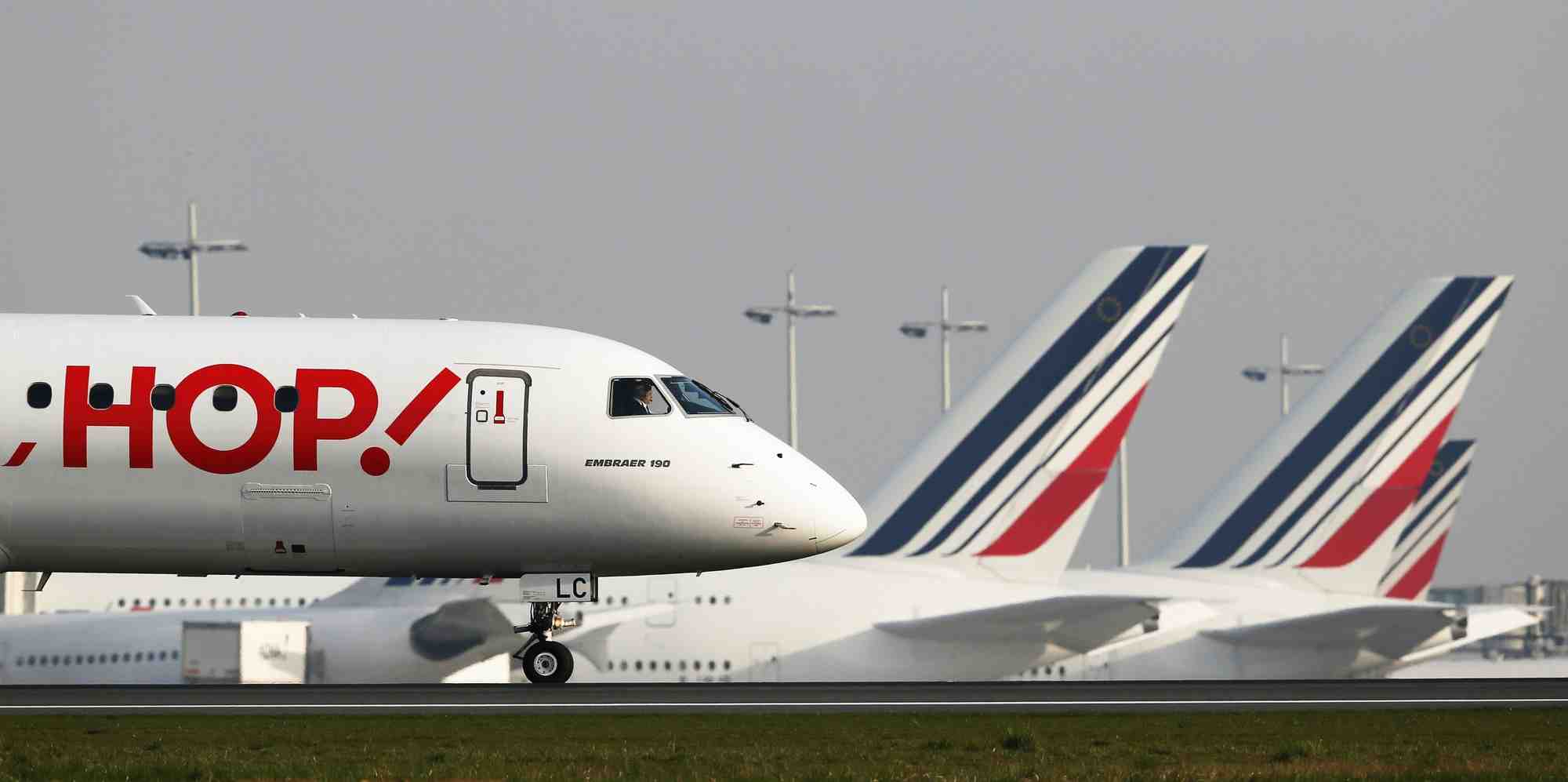 HOP, Air France, filiale, low-cost, compagnie aérienne, Regional, Britair, AIrlinair, KLM,