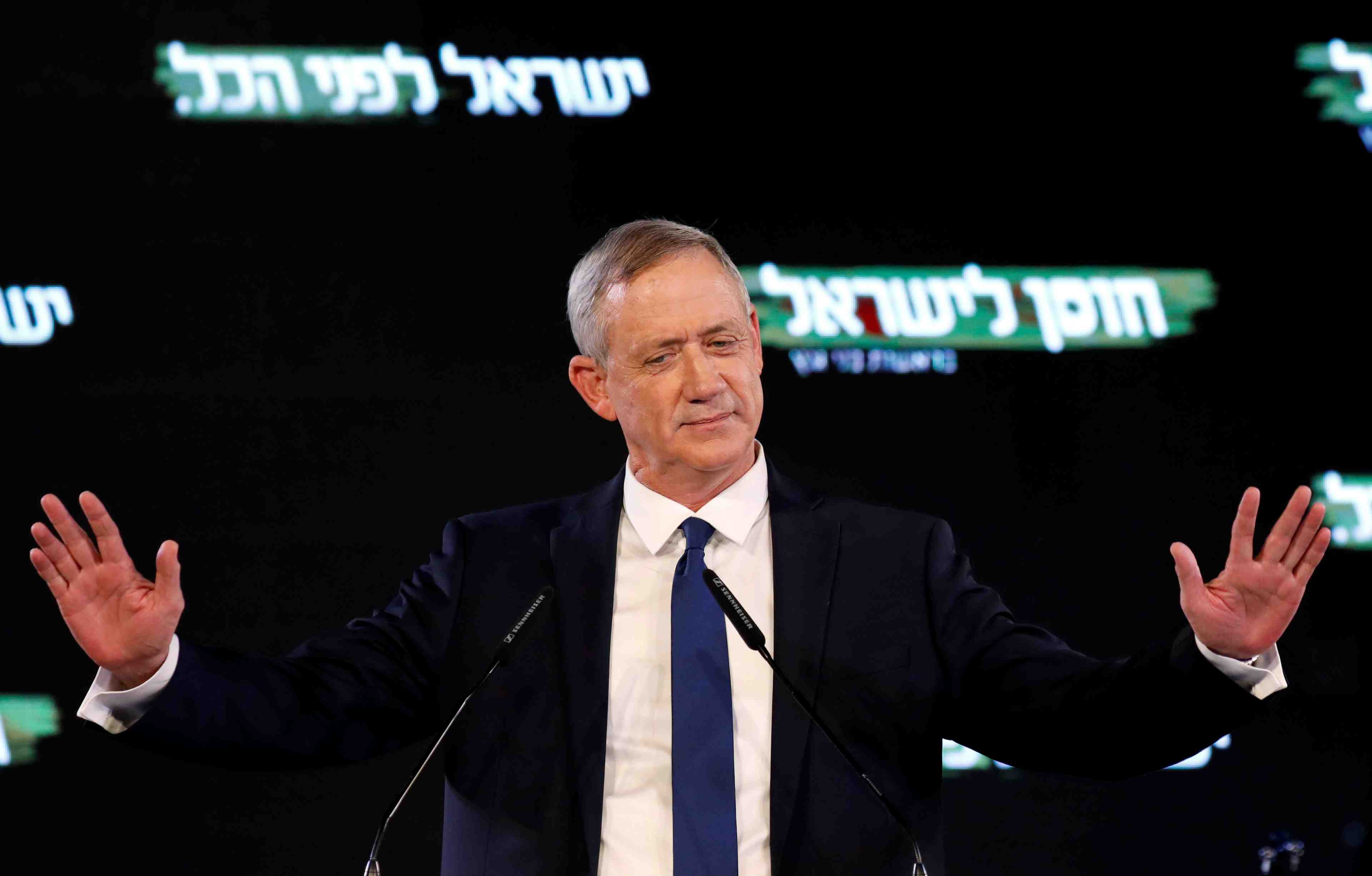 Israel: gantz progresse nettement dans les intentions de vote