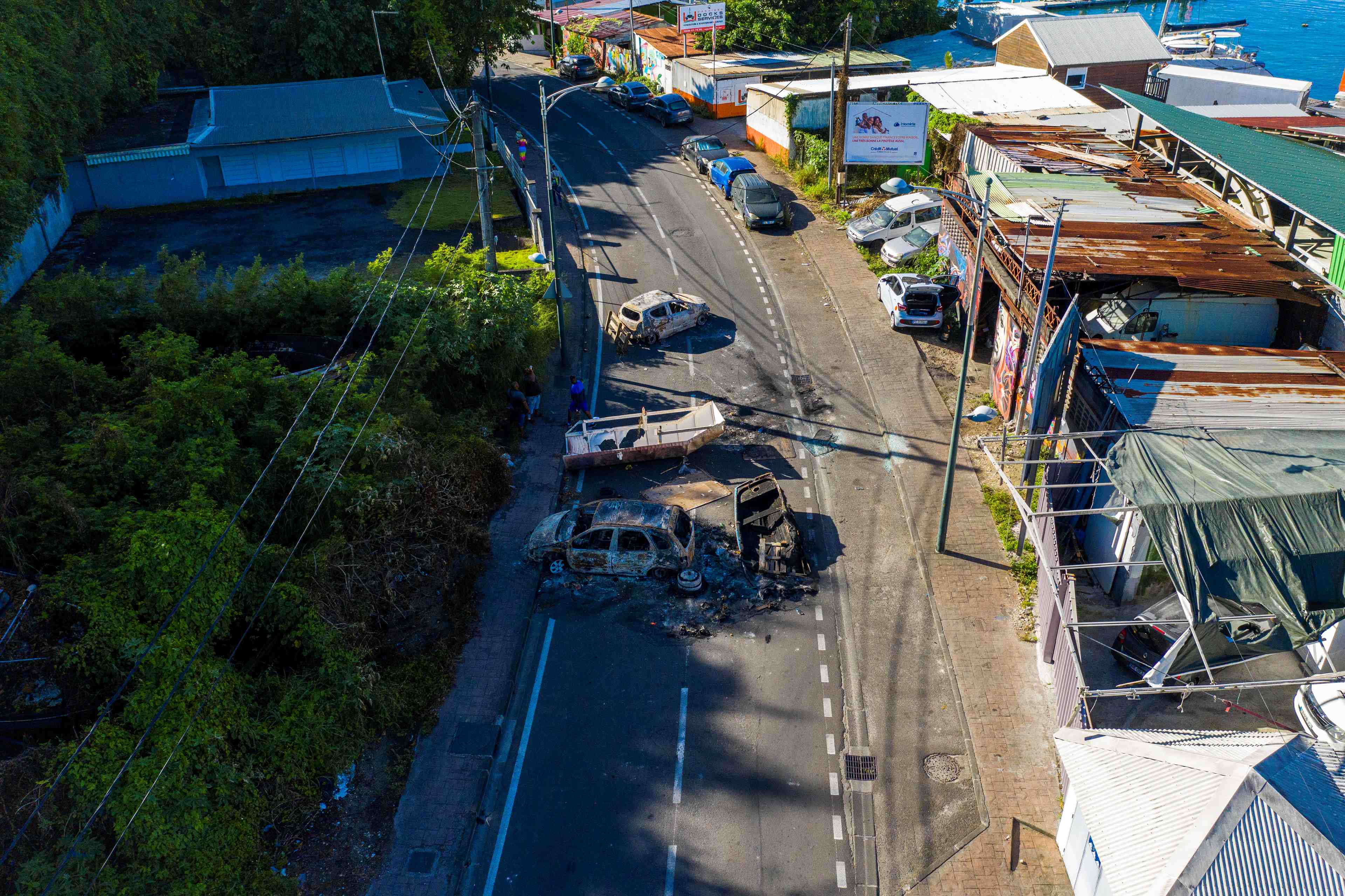 Incidents en martinique, situation toujours "difficile" en guadeloupe