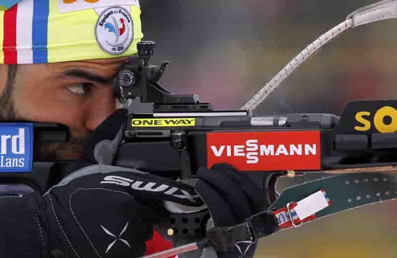 JO: le biathlète Simon Fourcade se voit "bien mourir vieux"