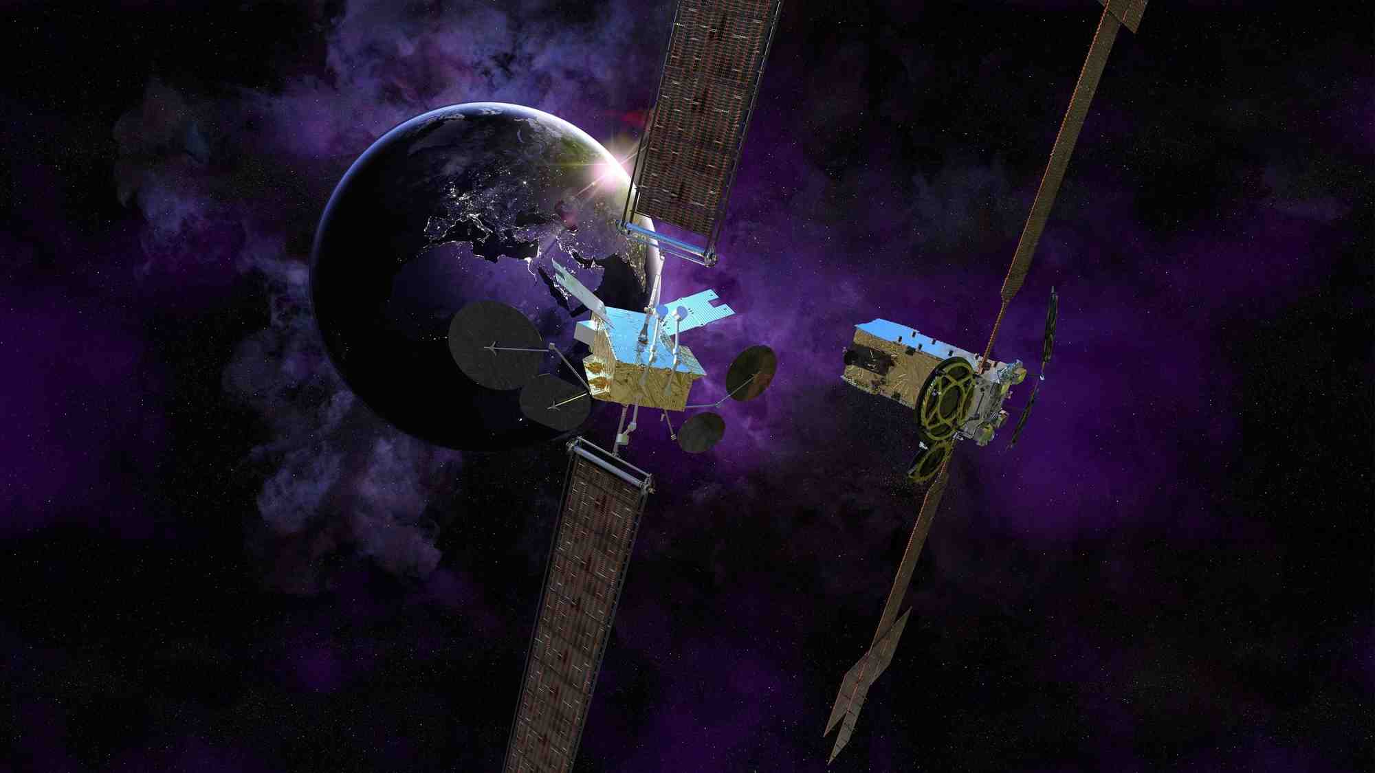 Thales Alenia Space SES ASTRA 1P et ASTRA 1Q Space Inspire