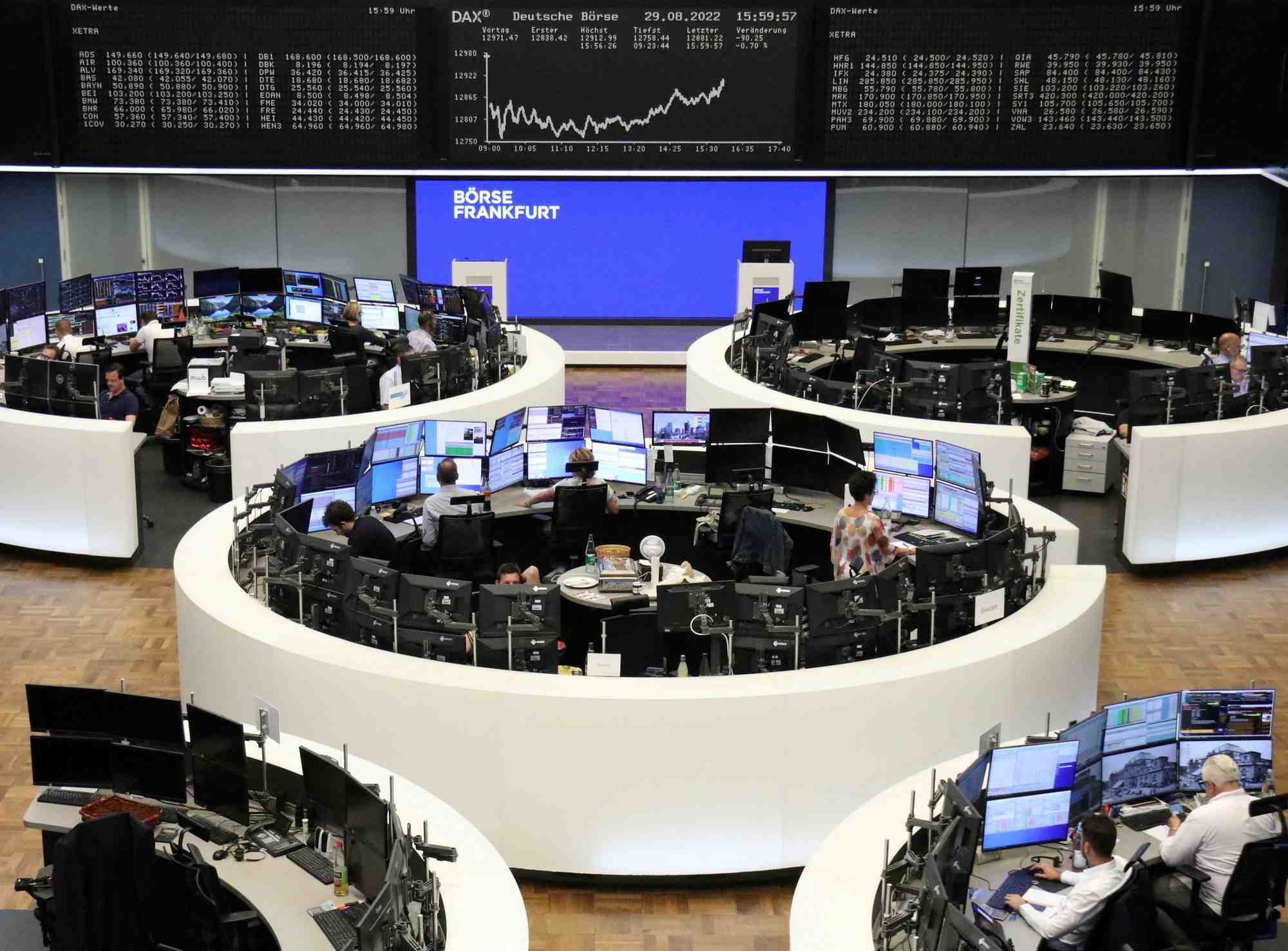 Les actions europeennes montent, l'inflation allemande a suivre