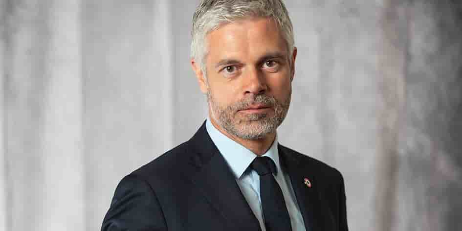Laurent Wauquiez Président (LR) de la Région Auvergne-Rhône-Alpes