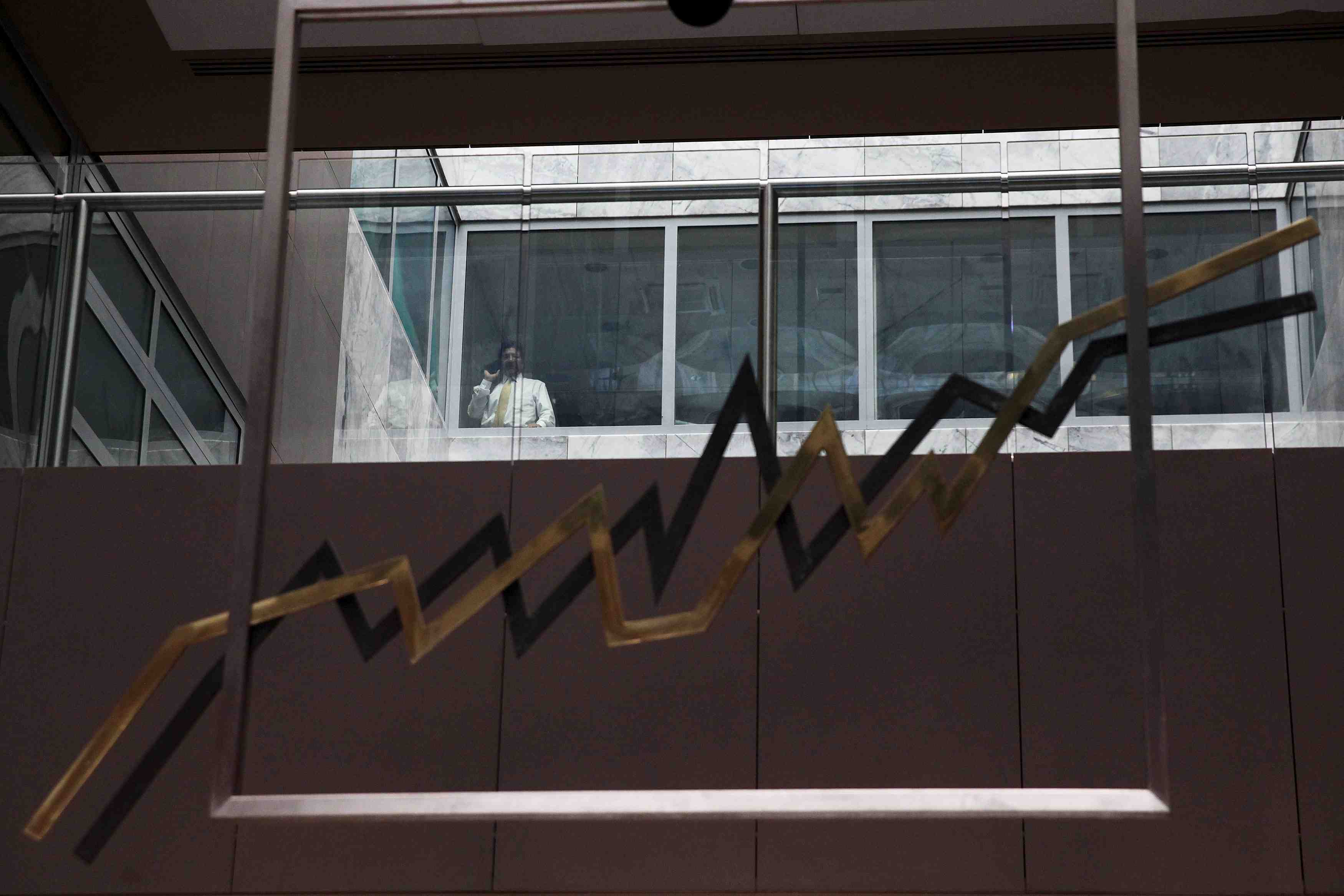 La bourse d'athenes et l'indice des bancaires en hausse