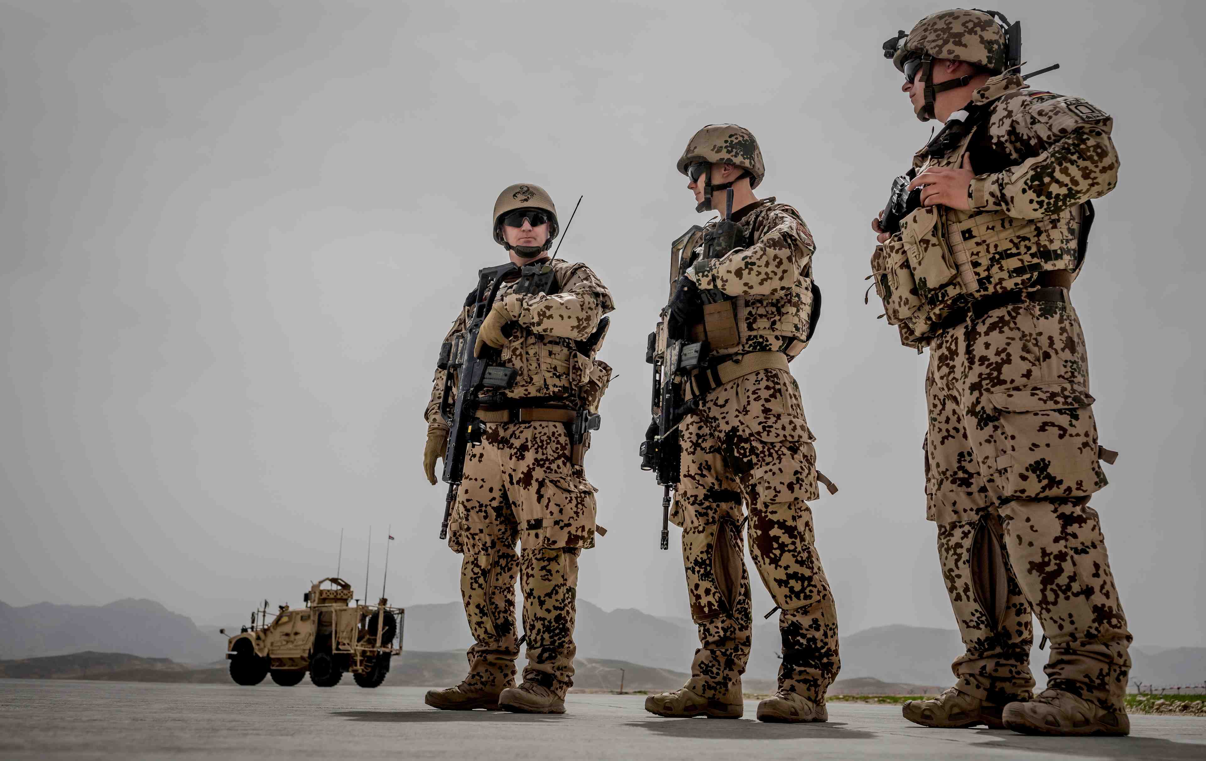 L'armee allemande acheve son retrait d'afghanistan