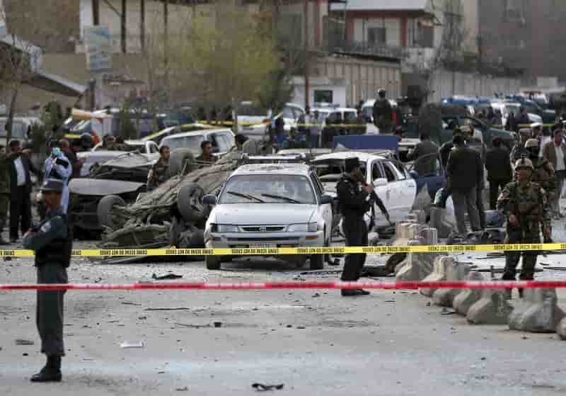 Attentat suicide dans le centre de kaboul