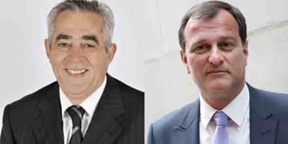 Jean-Marc Pujol et Louis Aliot s'affronteront au 2nd tour des municipales de Perpignan, le 28 juin prochain.