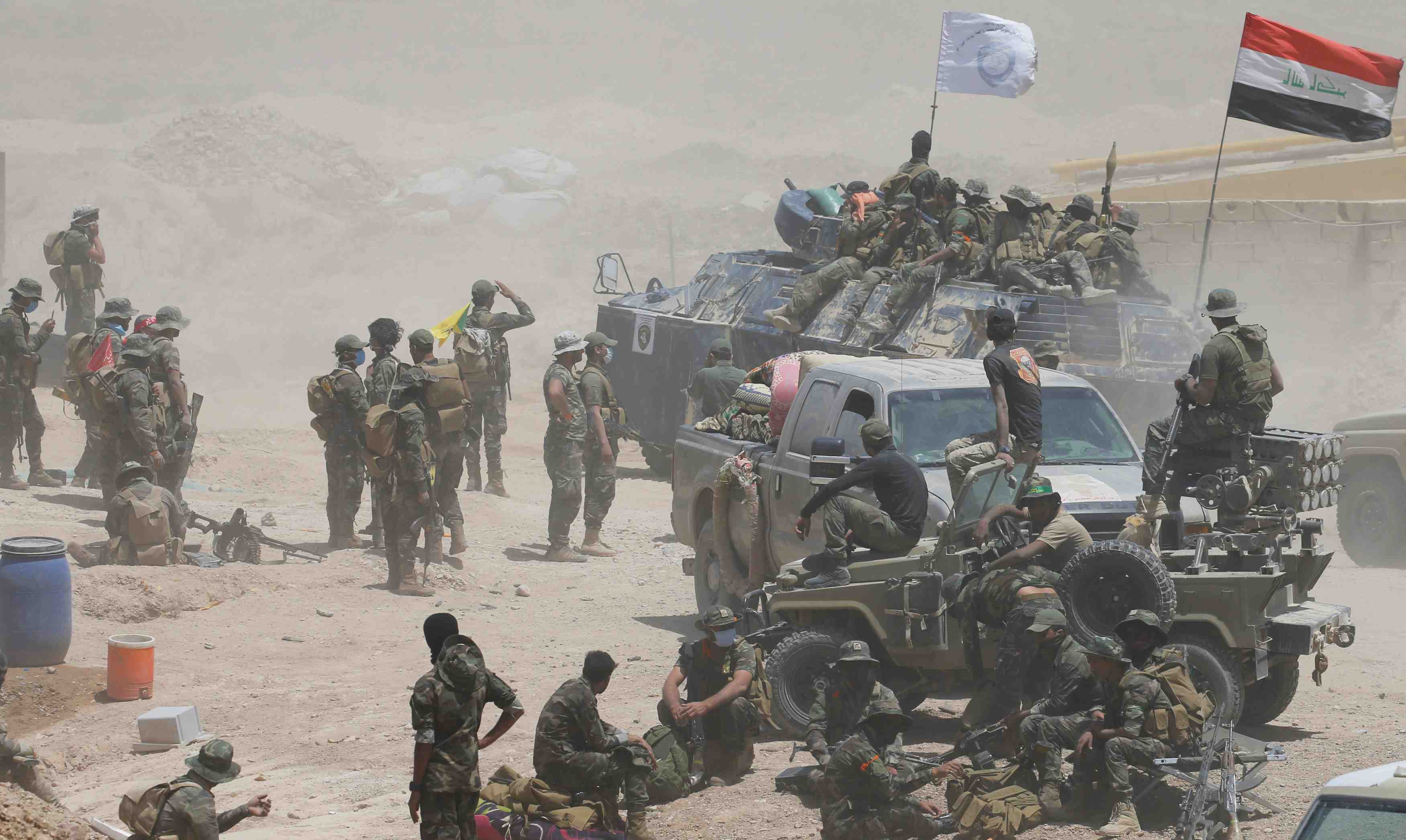 L'offensive de l'armee irakienne sur falloudja se poursuit
