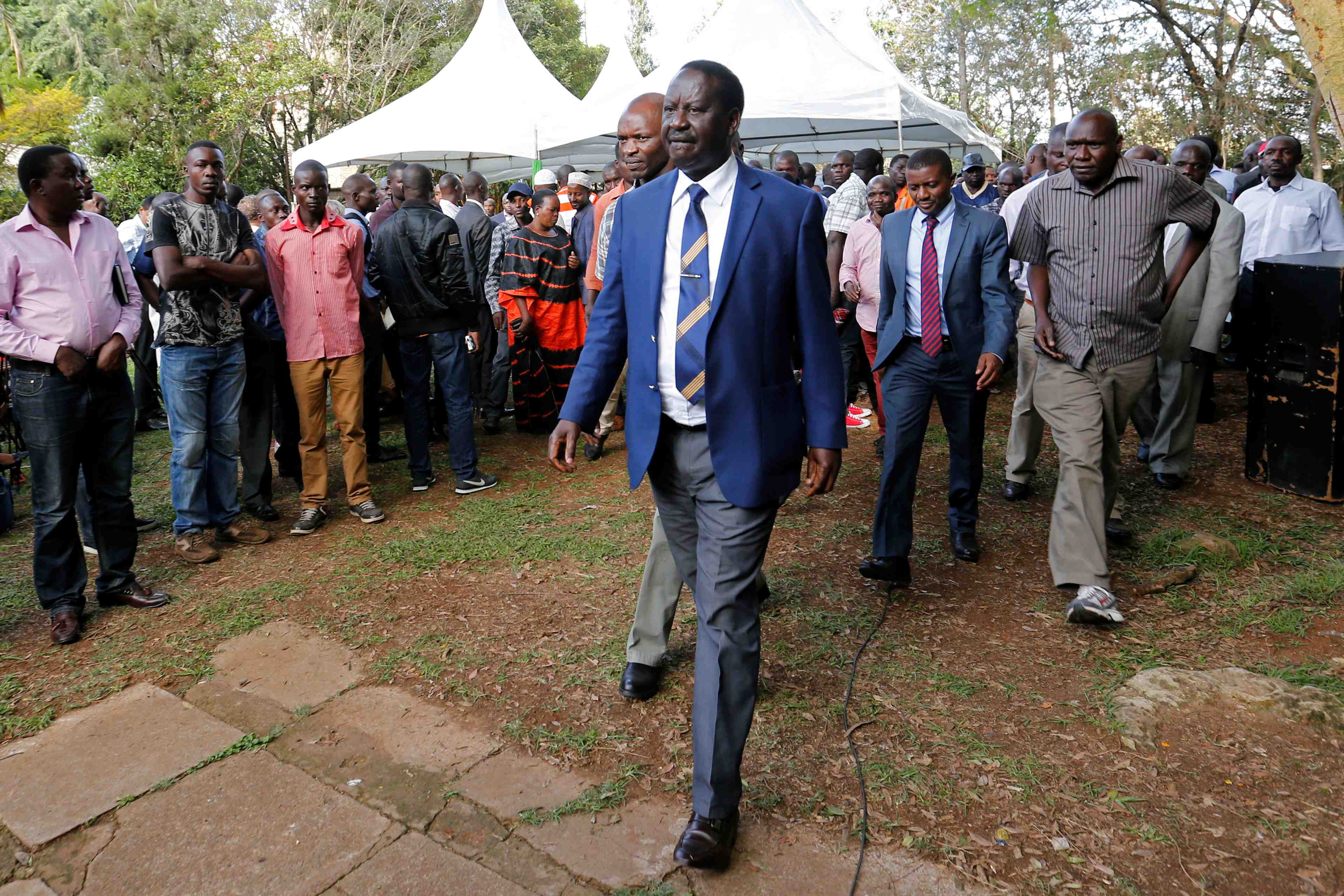 Kenya: odinga veut des petitions contre l'election de kenyatta