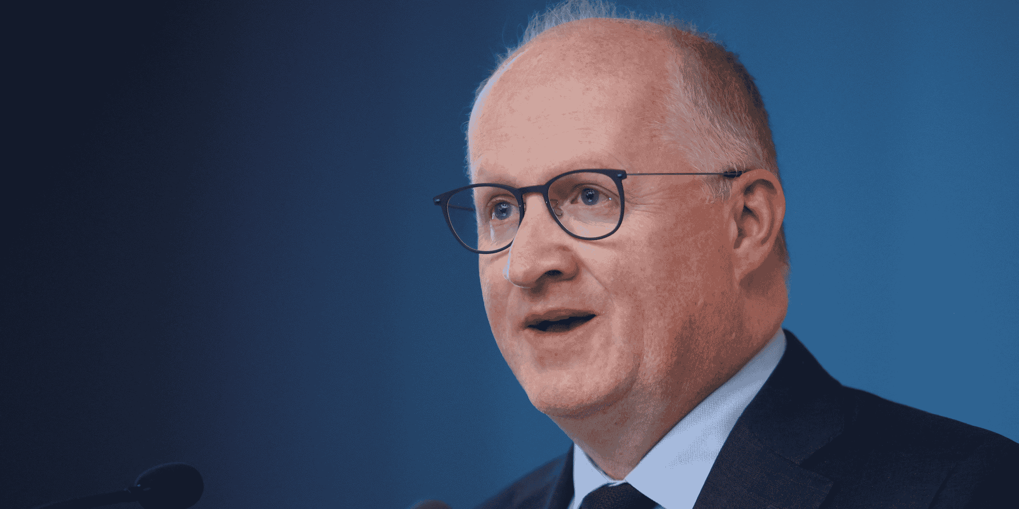 L'économiste en chef de la BCE, Philip Lane.
