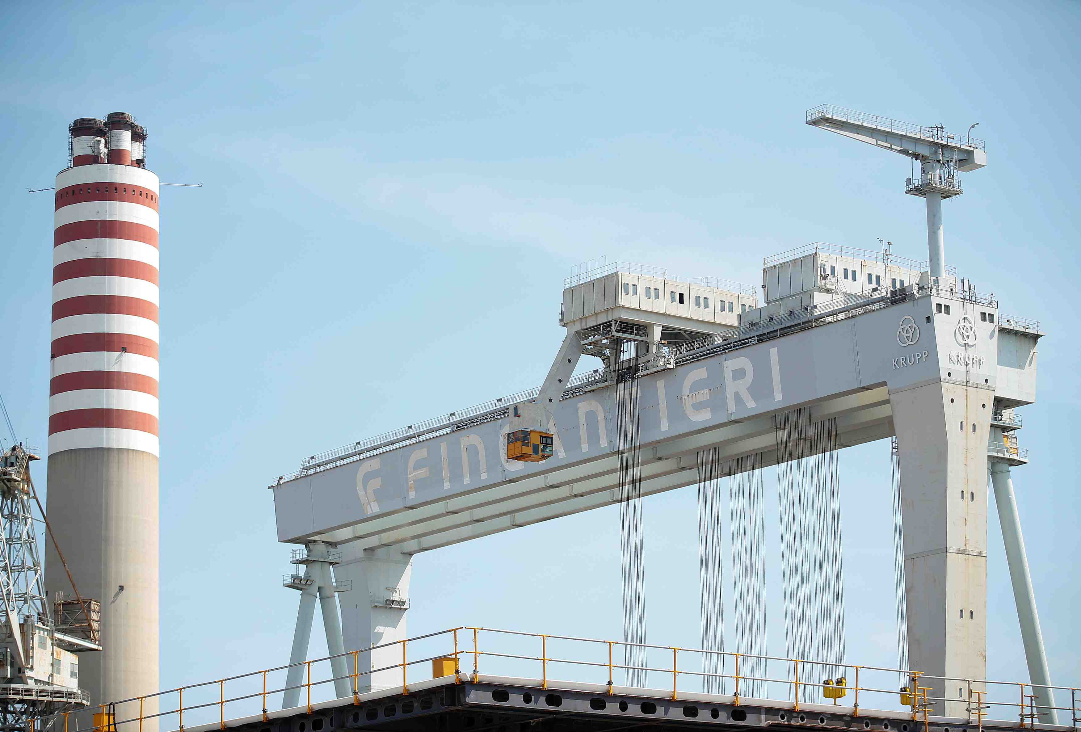 Enquete europeenne approfondie sur la reprise des chantiers de l'atlantique par fincantieri