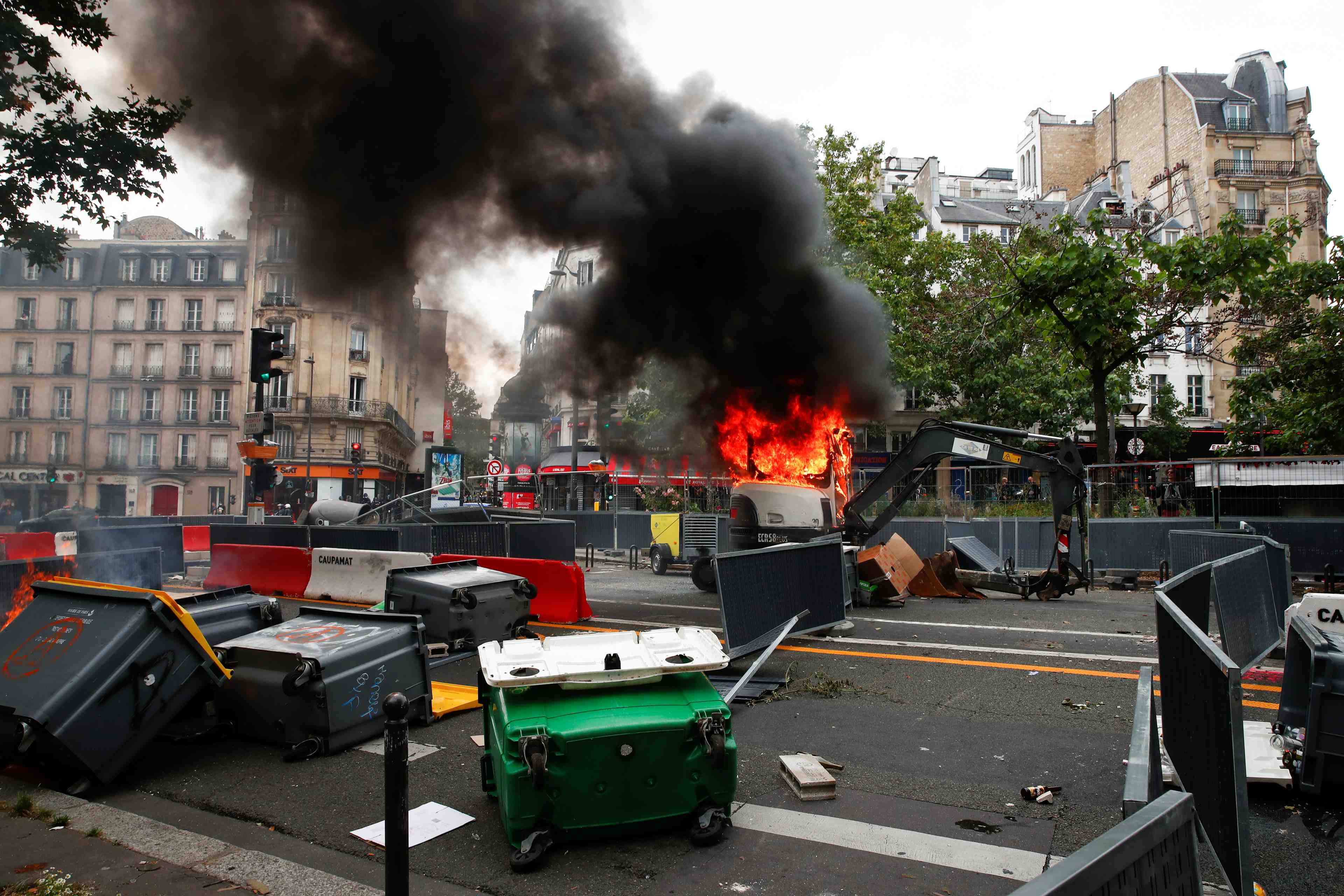 Manifestations en france contre l'elargissement du pass sanitaire