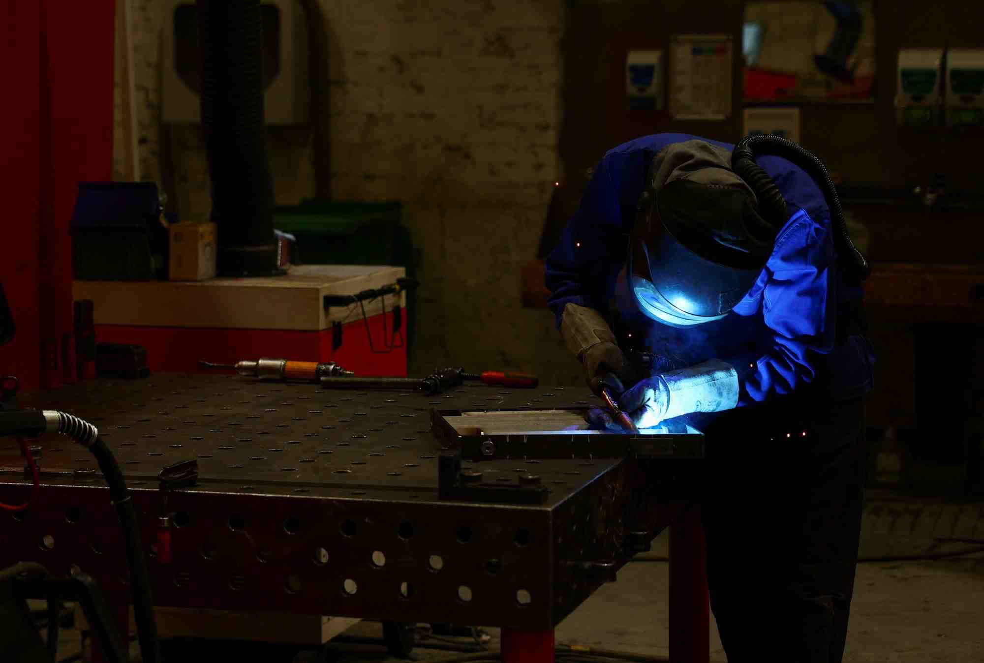 A l'usine de production rheinmetall a kassel