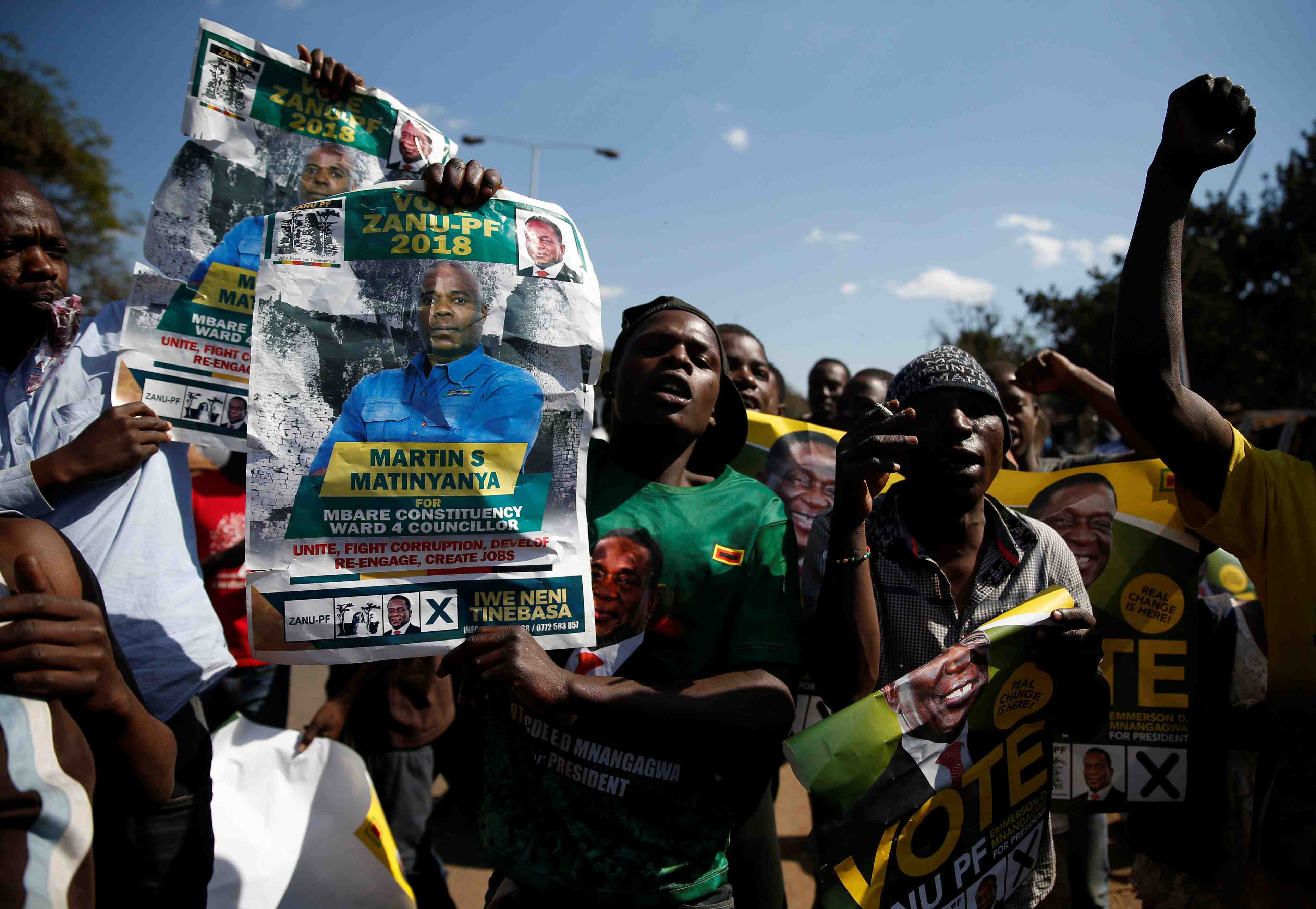 La zanu-pf majoritaire au parlement zimbabween