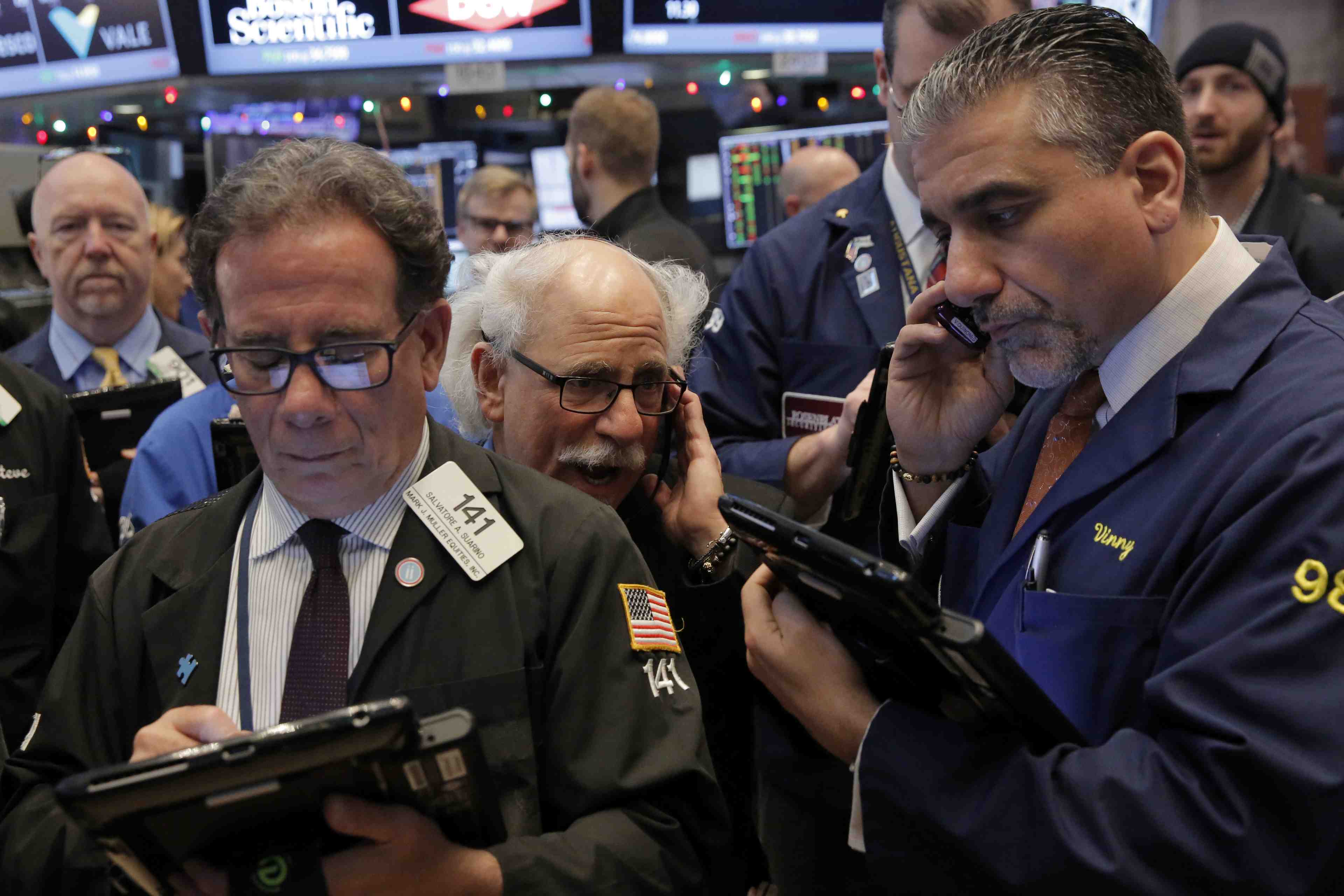 La bourse de new york finit en nette baisse
