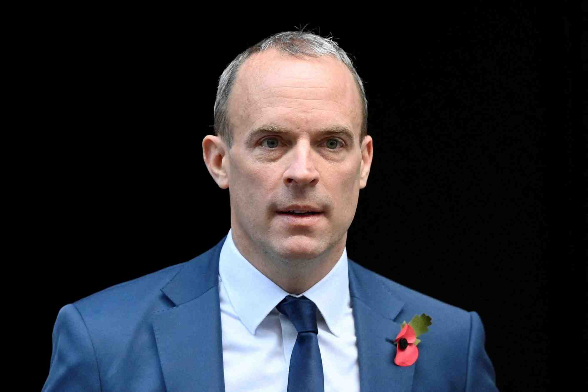 Photo d'archives du vice-premier ministre britannique dominic raab