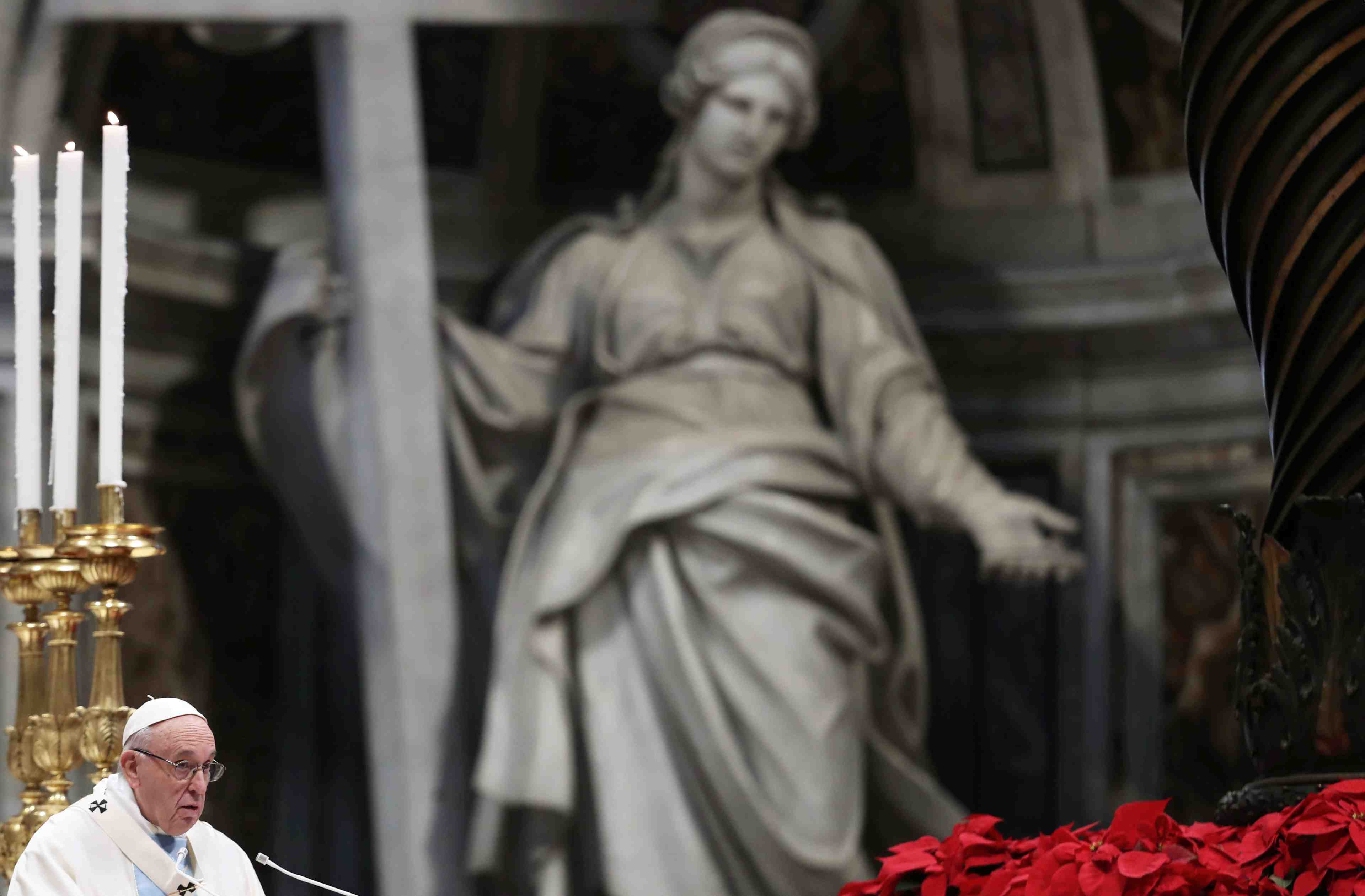 Le pape plaide pour l'unite "qui compte plus que la diversite"