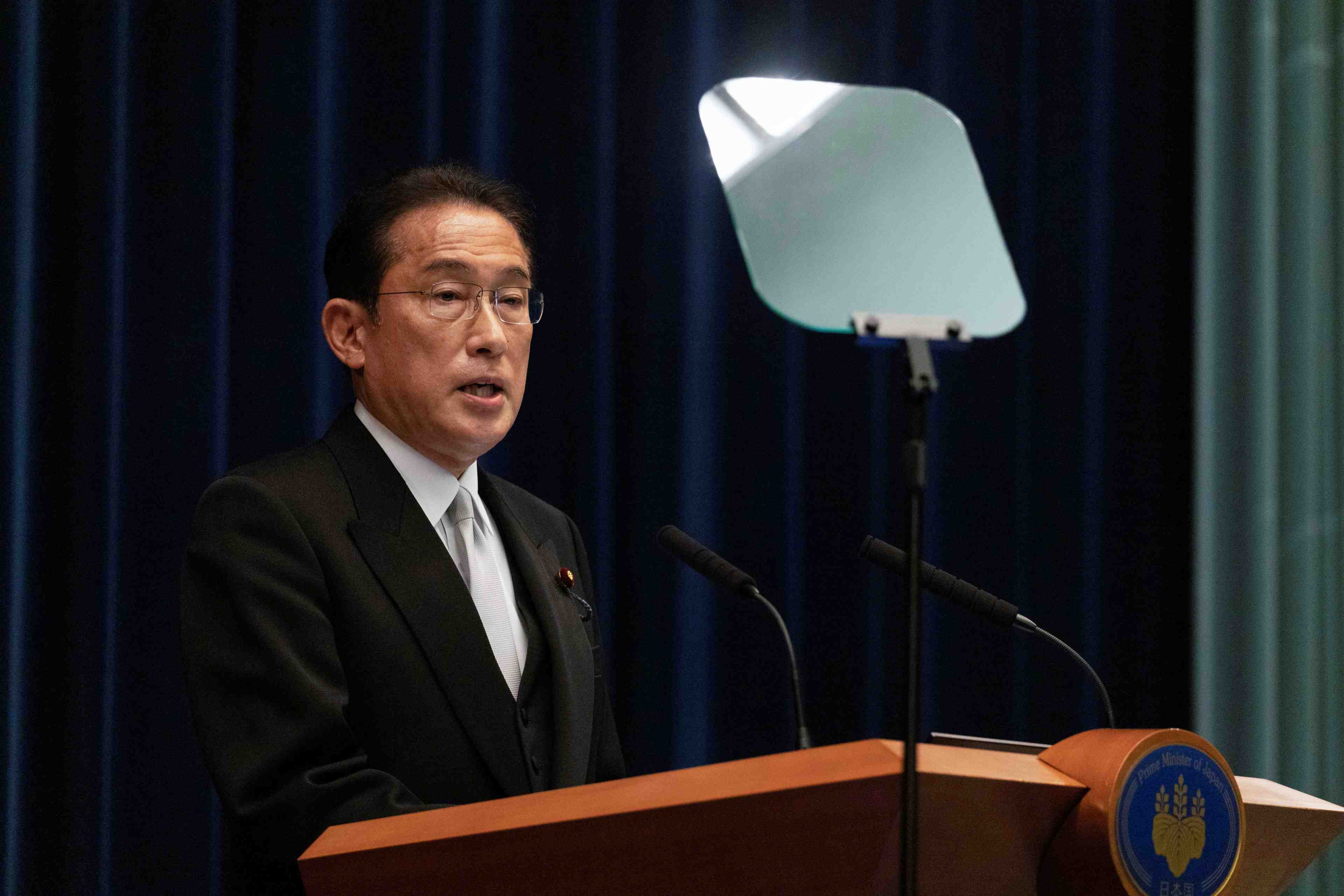 Japon: kishida annonce un plan de soutien a l'economie de 490 milliards de dollars