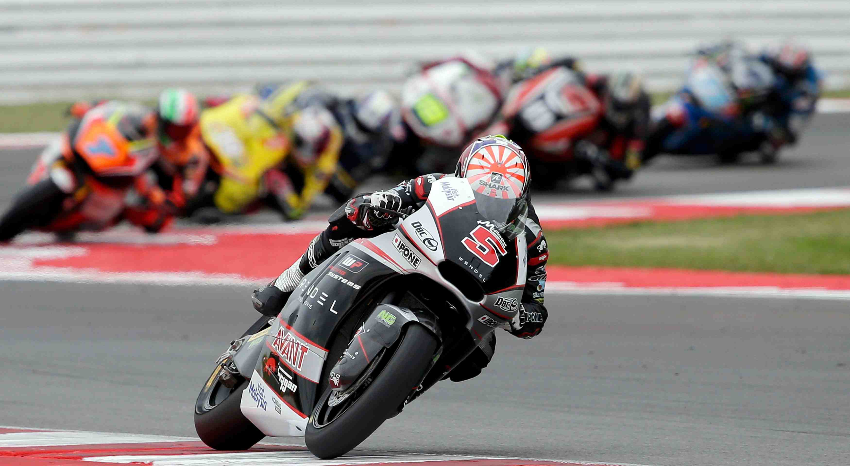 Zarco sur sa lancee