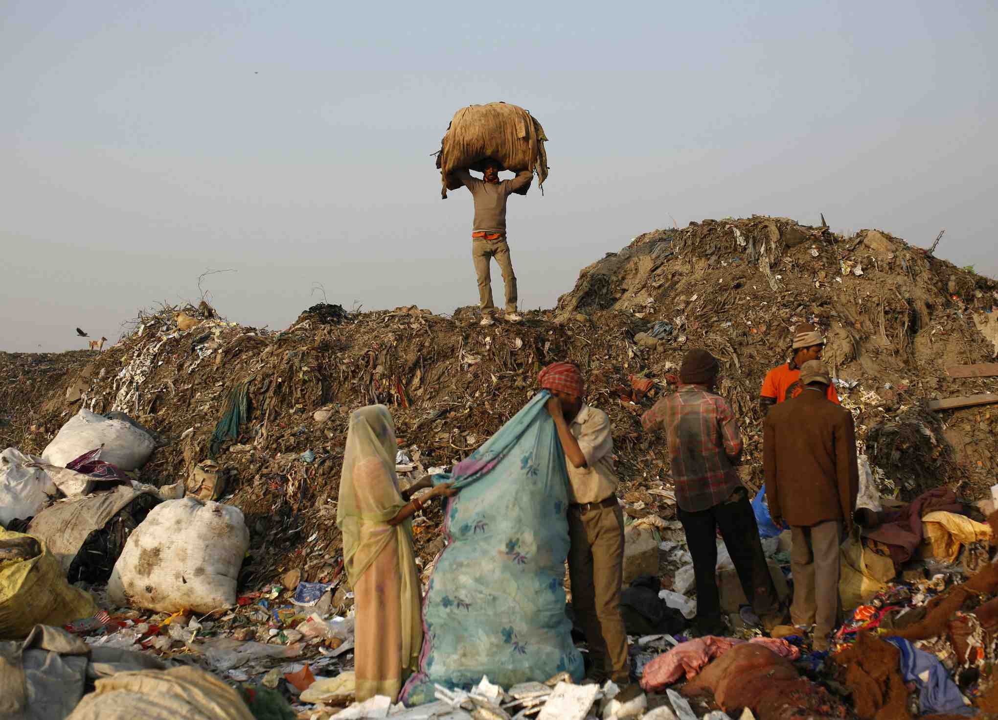 Décharge en Inde