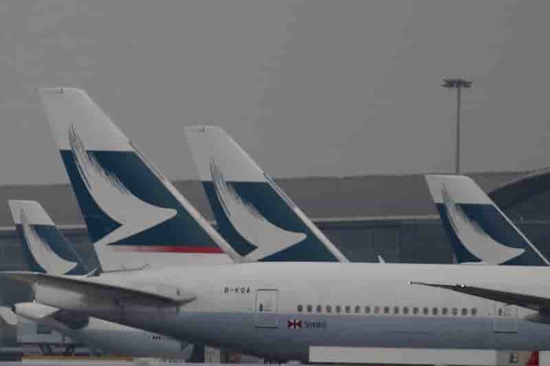 Un A350 de la compagnie Cathay Pacific