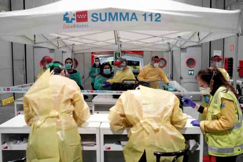Coronavirus: l'espagne totalise plus de 1.700 deces