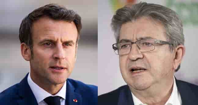 Emmanuel Macron Jean-Luc Mélenchon
