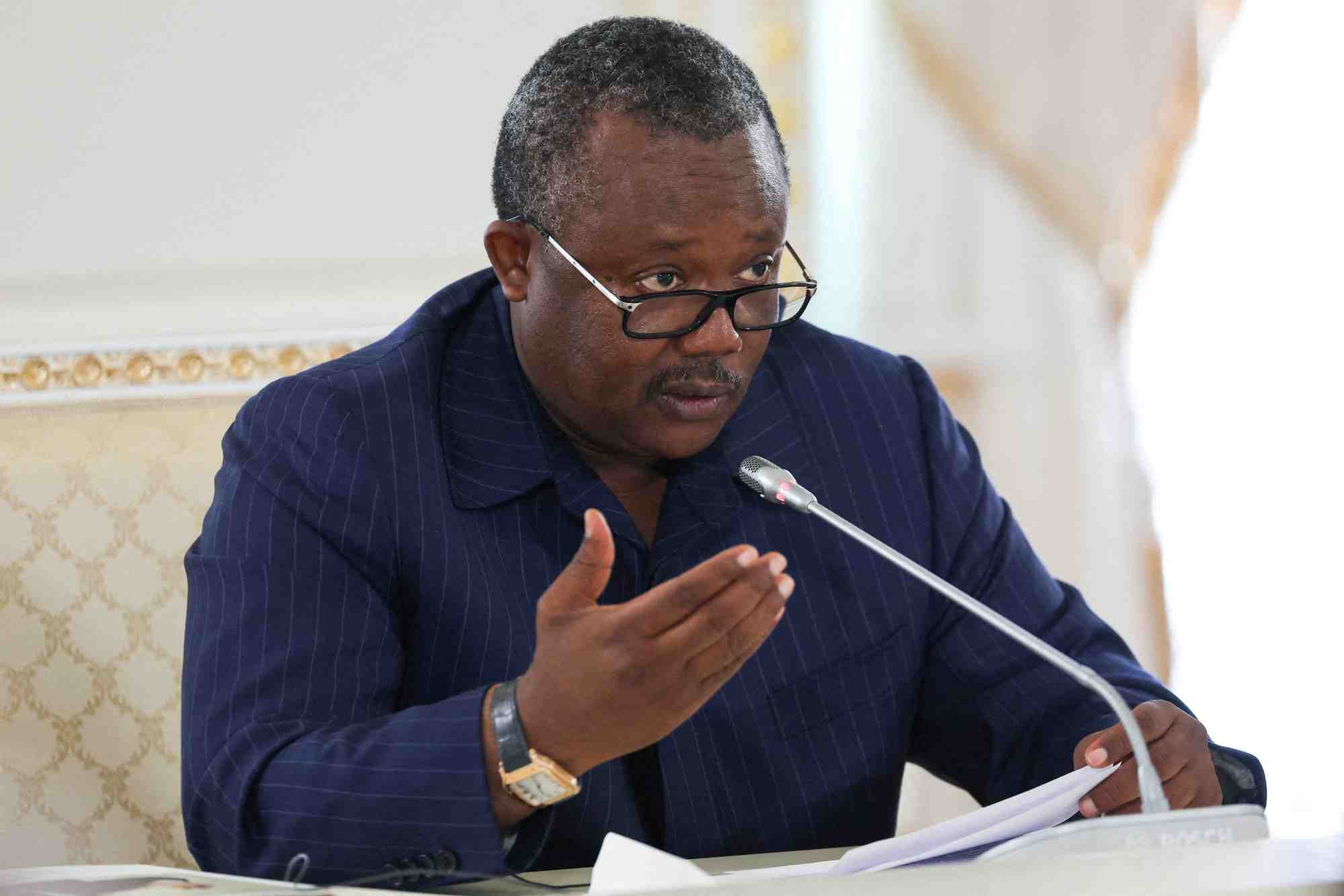 Photo d'archives du president umaro sissoco embalo
