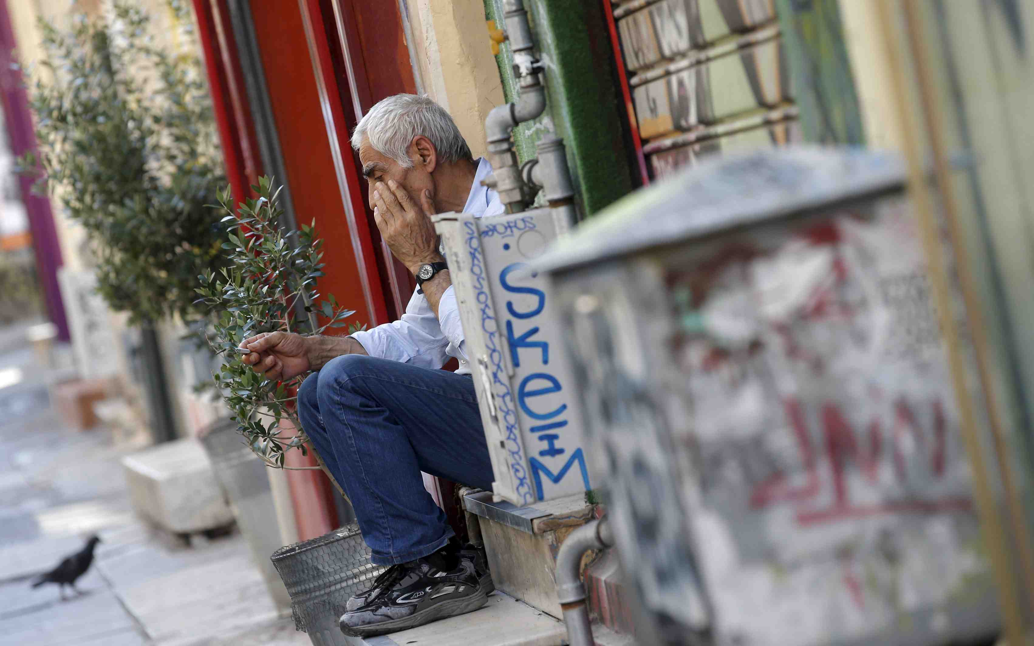 Les grecs entre soulagement et colere