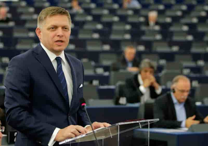 Discours europhile, mais critique du premier ministre slovaque